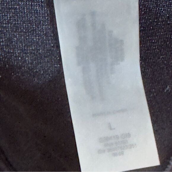 Victoria’s Secret Black & White Circle Triangle Bikini Top LARGE - Picture 10 of 10